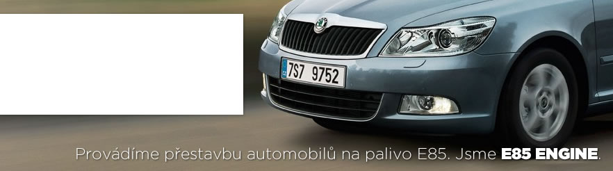 Provádíme přestavbu automobilů na palivo E85.